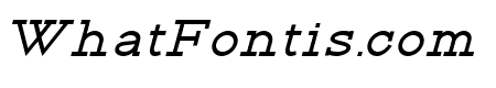 Rante Contact Extra Bold Italic
