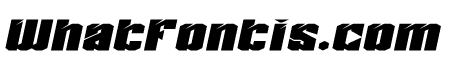 Sideways Rain Bold Italic