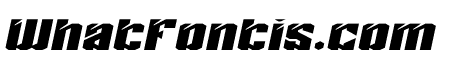 Sideways Rain Italic