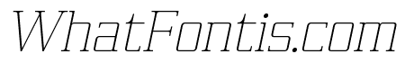 Yawis FX Thin Italic