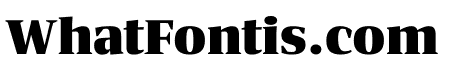 Dunkel Serif Heavy