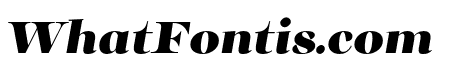 Bomboniere Black Italic