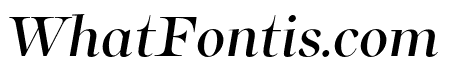 Bomboniere Medium Italic