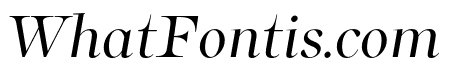 Bomboniere Regular Italic
