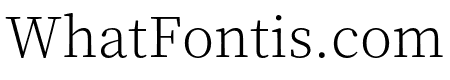 Source Han Serif Traditional Chinese Subset Extra Light
