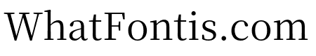 Source Han Serif Simplified Chinese Subset Regular