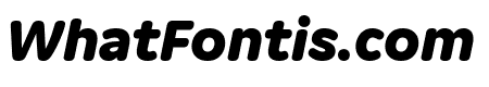 Cupidus Extrabold Italic
