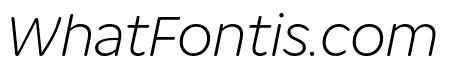 Cupidus Extralight Italic