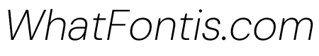 DM Sans ExtraLight Italic