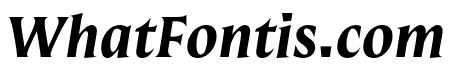 Mestiza Bold Italic