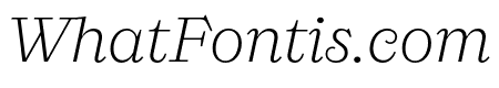 Ernst Light Italic
