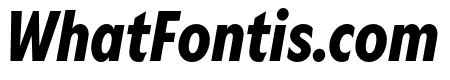 Gamay Narrow SemiBold Italic
