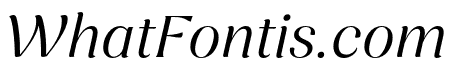 Nave Regular Italic