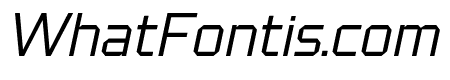 Black Square Light Italic