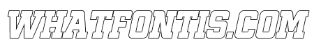 Blame Sport Italic Outline