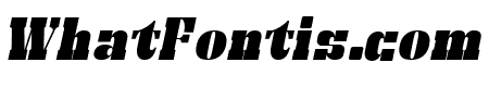 Clabs Black Italic