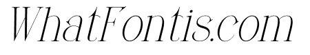 Ganiqsa Italic