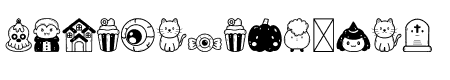 Halloween Party Dingbats