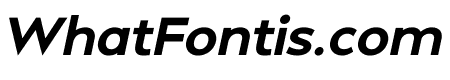 Mansfield Extra Bold Italic