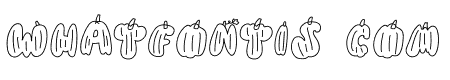 Pumpkin outline