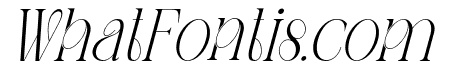Staresso Regular Italic