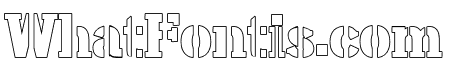 Urban Fragment Font Outline