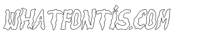 Weird Thorny Italic Outline