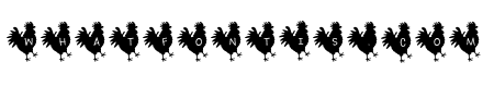 Rooster*Letters Regular