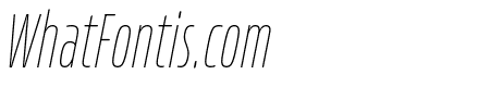 Allotrope Variable Compressed Thin Italic