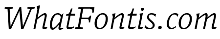 Antonia Variable Italic