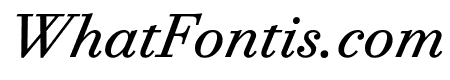 Bodoni PT VF Italic