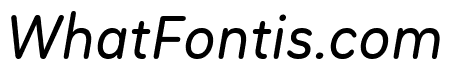 Bouba Round Var Italic