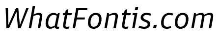 Enra Sans Variable Italic