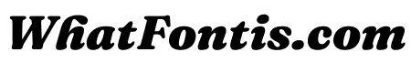 Fraunces Black Italic