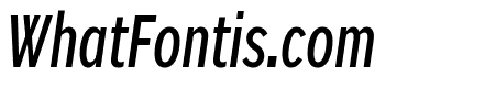 Sole Sans VF ExtraCondensed Regular Italic
