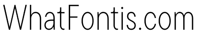 TT Commons Pro Trial Condensed ExtraLight