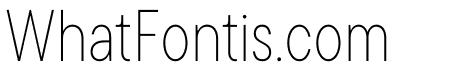 TT Commons Pro Trial Condensed Thin