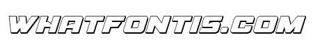 Aircruiser 3D Italic