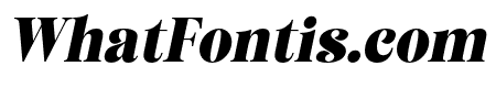 Akiho Faranea Black Italic