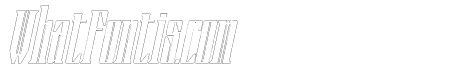 Boldark Italic Outline