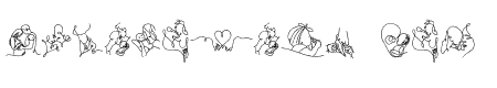 Family line art