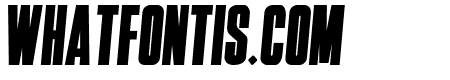 Heavy Black Italic