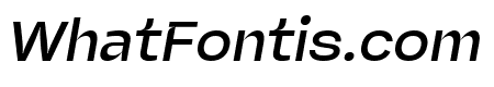 Miguer Sans Medium Italic