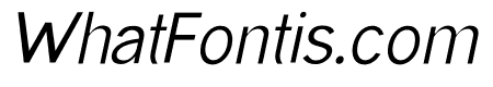 PARACHUTESSANS-ThinItalic