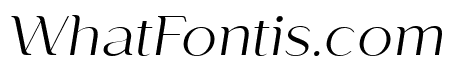 Paseo Light Italic