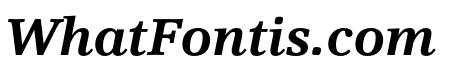 Vernacular Clarendon Bold Italic