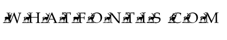 VintageReindeerMonogram