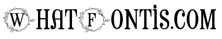 Wedding font