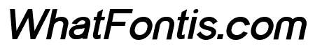 WONDERLAND PRO Bold Italic