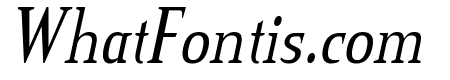 CreditValley-Italic